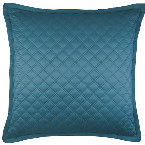 Product with title Double Diamond Coverlet Set - Teal