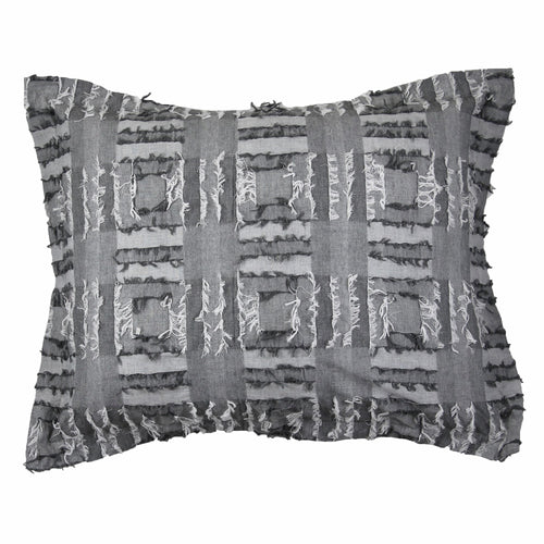Product with title Fringe Duvet Set - Grey