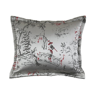 Product with title Chinoiserie-Pillow - PWCN2218-SIL