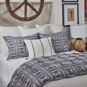 Product with title Fringe-Duvet-Set-Grey - YSETDVFRK-GRY