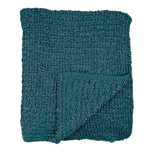 Product with title Knitted Silk Throw - THKS-AZU