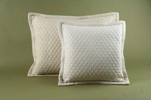 Product with title Basketweave Quilt Pillow - PWBQ3630-NAT
